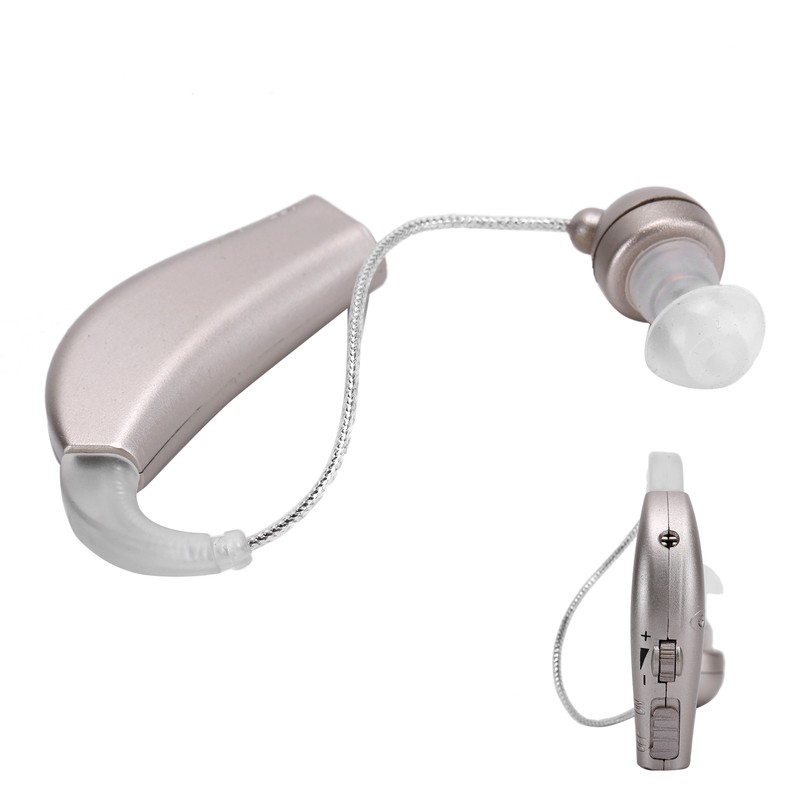 Rechargable Hearing Aid Ear Sound Amplifier Assist ABS with Charging