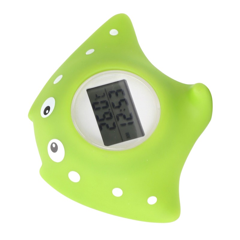 Baby Bath Thermometer Alarm LCD Display Fish Shaped Waterproof 0‑60