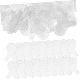 Ipetboom 100pcs Eyelash Curling Aid Eyelash Lift Tool Y Tool Lash Lift Eye Lash Tool Lash Lift Comb Eyelash Tool Lash Lift Supplies Y Lash Lift Tools Y Combs Lash Lift Transparent Plastic