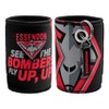 Essendon Bombers AFL Footy Stubby Holder Can Cooler with Bottle