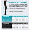 AMZAM Thigh High Sheer Compression Stockings for Women - 15-20