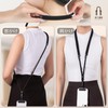 [Lamiishop] スマホストラップ 【3in1 手首＆首掛け＆肩掛け】 携帯ストラップ ストラップホルダー付き 360°回転可 ネックストラップ ハンドストラップ 首掛けストラップ