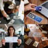 30 Pack Dollar Bill Sleeves, 6.8x2.9 Inch Clear Currency Sleeves