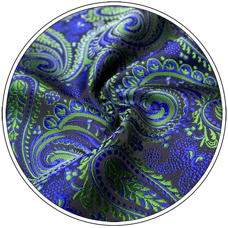 S&W SHLAX&WING Men's Necktie Set, Pocket Square Necktie, 57.9 inches