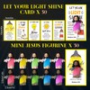 CroBlissful 30 Sets Mini Jesus Figurines Glow in The Dark