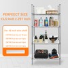 PABUSIOR Pantry Shelf Liner for 16 inch Wire Shelving -