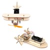 HAMILO Model Airplane Wooden Ship Experiment Kit Motor Assembly Type