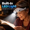 Hand-Free LED Headband Magnifier for Detail Work – 5-Lens Adjustable