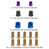MuHize Copper Nickel Brake Line Repair Kit - Upgraded 1/4