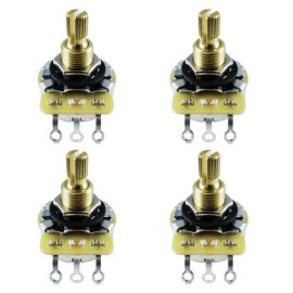 CTS 1% Matched Set (4) True 500k 10% Tolerance Audio Potentiometers