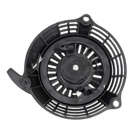 HNeekyr GCV160 Pull Start Recoil Starter Compatible with Honda GC135 GC160 GCV135 GCV160 EN2000 Hru19 Generator 4HP 5HP 5.5HP Replace 28400-Zl8-023ZA (Black)