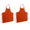 Cooking Apron Waterproof Adjustable Neck Strap Breathable Soft Kitchen Bib