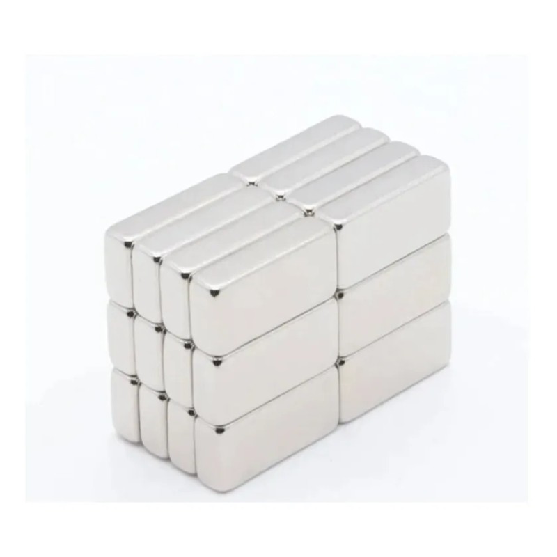 10 Imanes 20mm X 10mm X 5mm N35 Neodimio