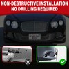No Drill Front License Frame Compatible with Bentley Continental Bentley