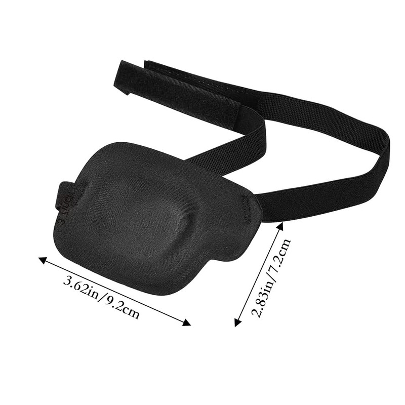 Eye Patches for Adults, 2 Pack Adjustable Soft 3D Eye