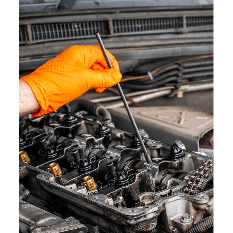 Sealey Injector Bore Cleaning Brush Set 14pc - VS1900, Red