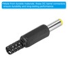 PATIKIL 5.5x2.1mm DC Male Plug Power Supply Ends, 5 Pack