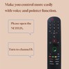 MR23GA Replacement Remote Control with Voice and Pointer Function Easy