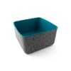 Three By Three Seattle Felt Organizer, Blue (48013), 7 x
