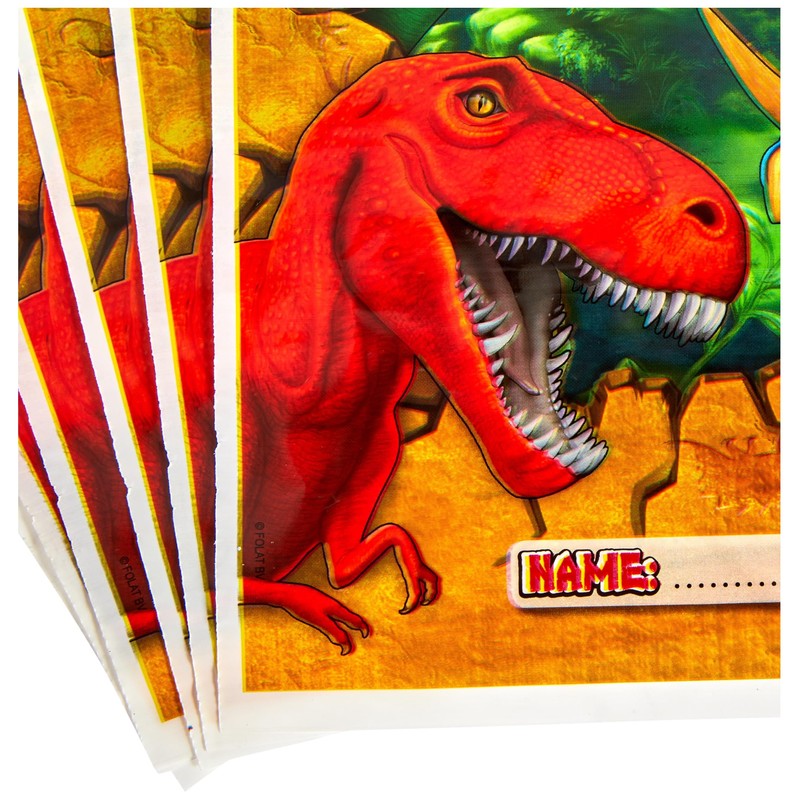6 party bags dinosaur Folat