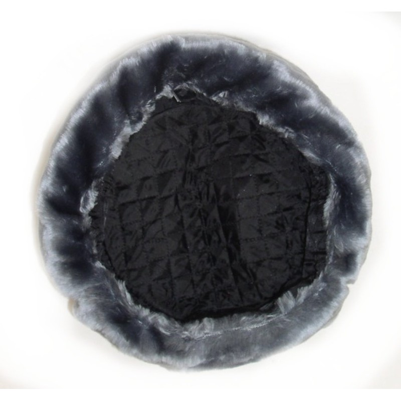 Russian Winter Hat Ushanka Gray (Large)