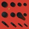NKlaus Incense Charcoal Bulk Pack of 120 Quick Lighting Incense
