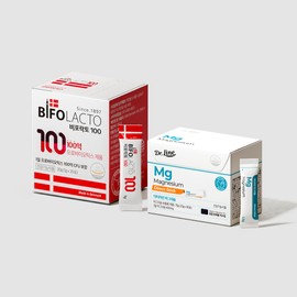 non-polact [Magnesium + Lactic Acid Bacteria SET] Biporacto 100 + Doctor Line Magnesium Direct / [마그네슘+유산균SET] 비포락토 100+닥터라인 마그네슘 다이렉트
