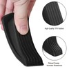 Beieverluck 24 Pack Door Stoppers for Bottom of Door Rubber