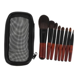 Healeved 1set Portable Makeup Brush Set Brushes for Eyeshadow Blending and Concealer Travel-friendly Cosmetic Tools Soft Bristles for Daily Use and