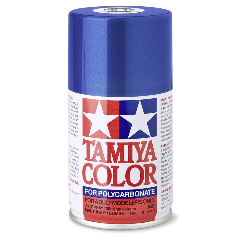 Tamiya 86016 Paint Spray, Metallic Blue
