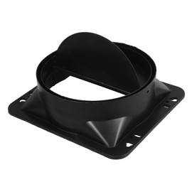 LIFKOME Kitchen Base Exhaust Valve Range Hood Smoke Extractor Non-return Valve for Stove Vent Covers Easy Install for Kitchen Bathroom Accessories