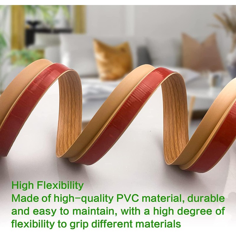 SUVEUS 10Ft Floor Transition Strip, Self Adhesive Carpet Edging Trim