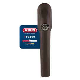 ABUS FG300 373732 Lockable Window Handle AL0125, Keyed Alike, Brown, 37374