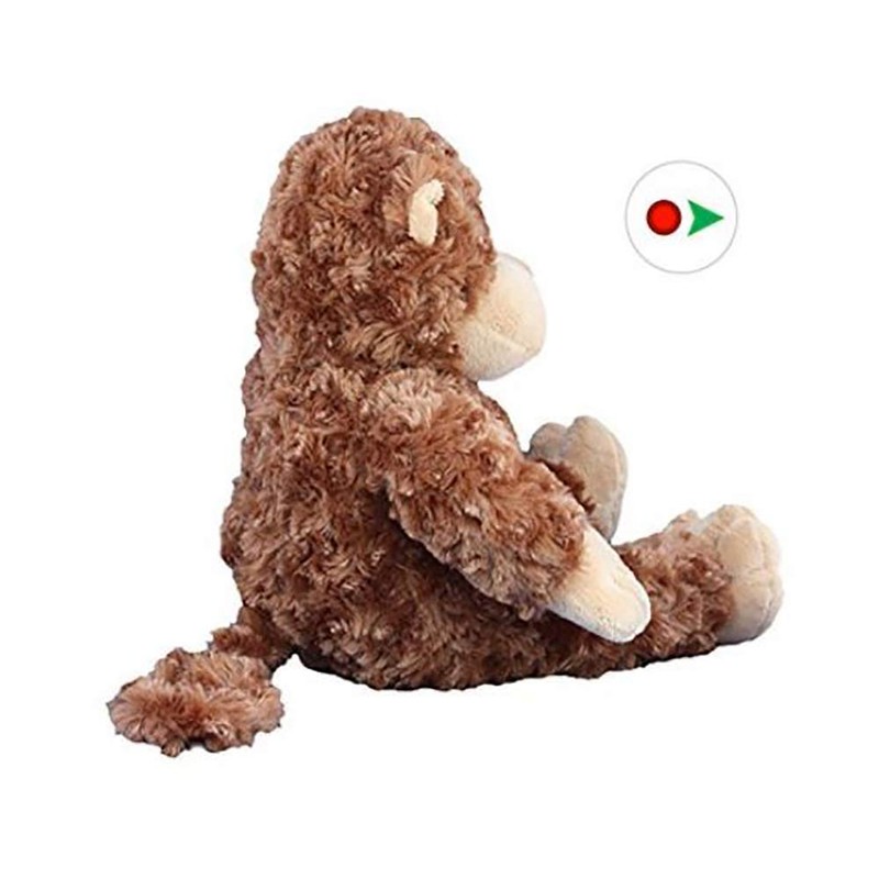 Record Your Own Plush 16 inch Stuffed Monkey - Ready