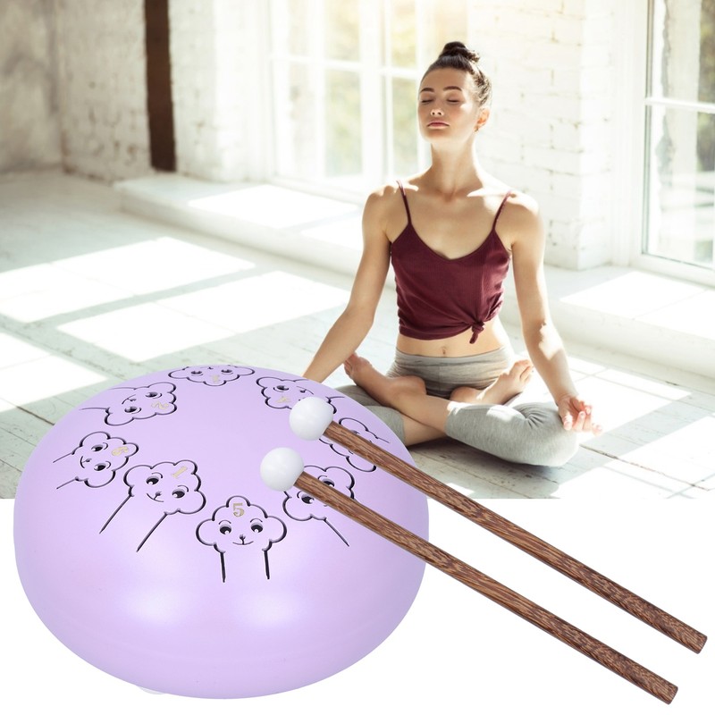 SLADE Steel Tongue Drum Handheld Cartoon Percussion Beginner Music Lover