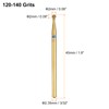 sourcing map 8pcs 120-140 Grits Diamond Grinding Bit 2mm Ball