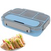 Leak Proof Lunch Box - Leak-Proof 4 Grids Divided Lunch