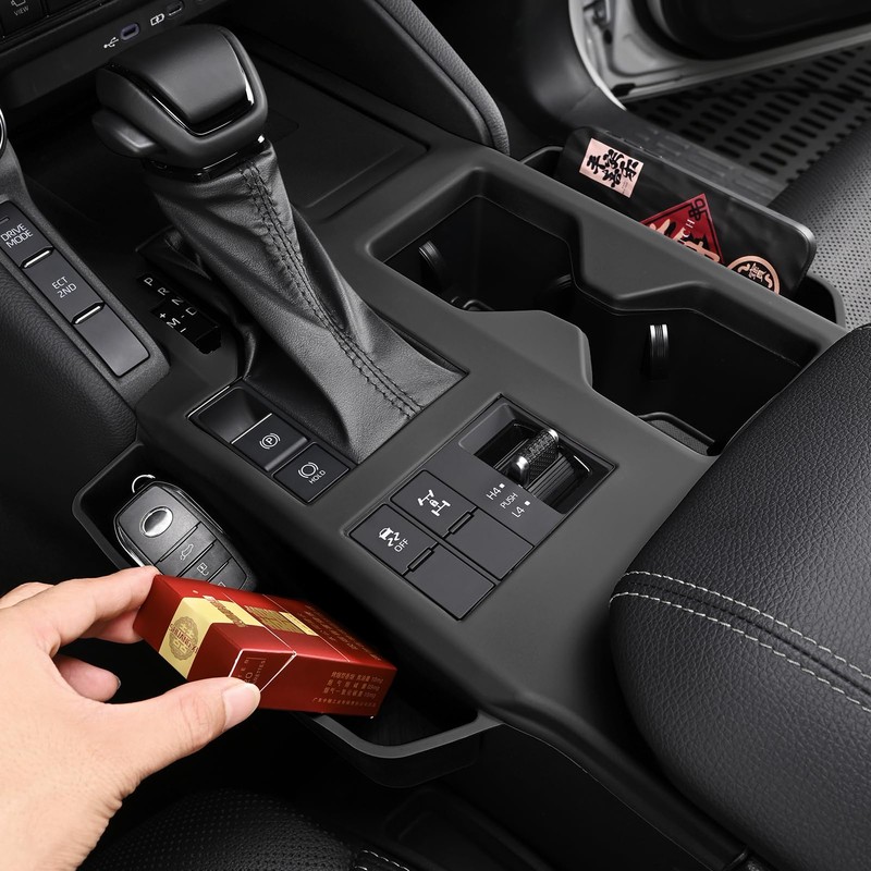 SFWAYA Console Silicone Storage Box for 2024 2025 Toyota Land