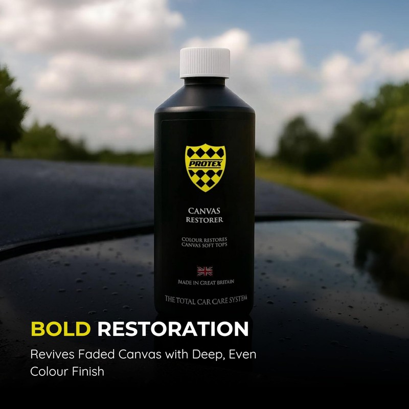PROTEX World Convertible Soft Top Canvas Restorer Black 1ltr. -