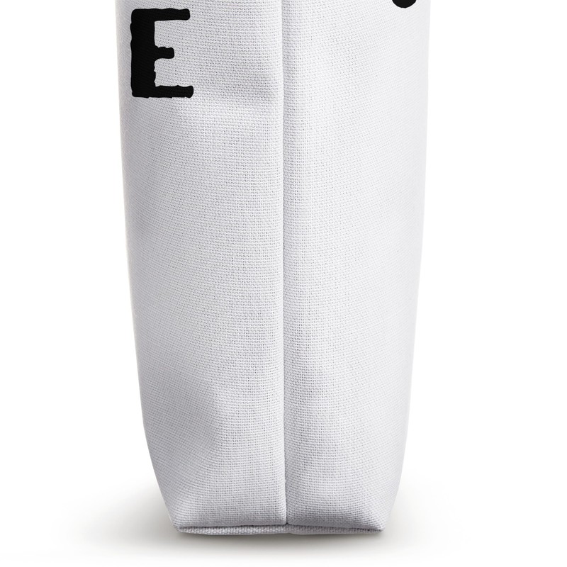 Minimalist Unique Typography Design "Invisible" Tote Bag