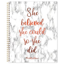 Monthly Planner 2025-2026 - Planner 2025-2026, JAN. 2025 to DEC. 2026, 8.5“ x 11” with Ample Blocks and Monthly Tabs, 2025-2026 Monthly Planner