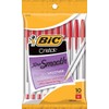 BIC Cristal Stic Ballpoint Pen, 1.0mm, Medium Point, Red Ink,