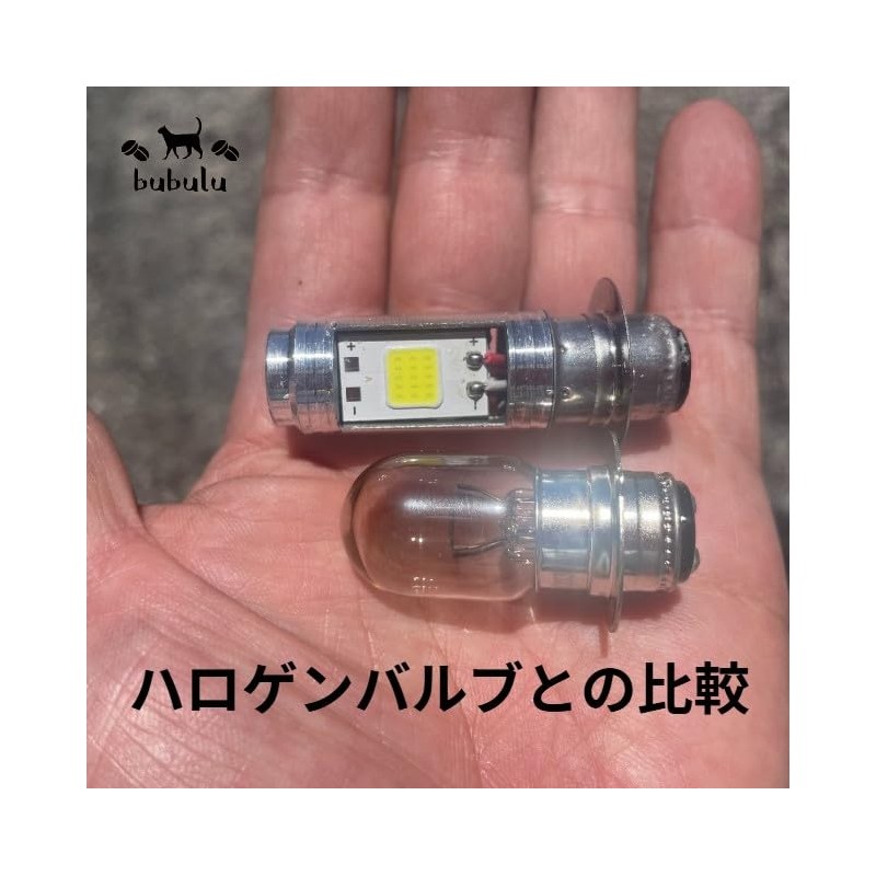 bubulu LED PH7 Headlight Hi/Lo Gyro Canopy Cub Zoomer Compatible