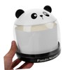 iplusmile Mini Panda Wastebasket Desktop Trash Can for Office and