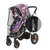 Glomora Breathable Pram Universal Rain Cover for Pushchair,Water Resistant and