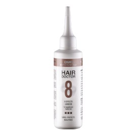HAIR DOCTOR Eight 8 Effects Leave in for All Hair Types 100 ml / Reduction of Grey Hair / Protection Against Hair Stress / More Volume / More Shine / Stronger Hair
