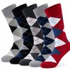 Men’s Dress Socks for Business & Daily Wear – 5-Pair