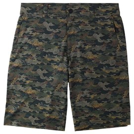 Metal Mulisha Mens Offshore 2 Hybrid Boardshorts, Camo, 40
