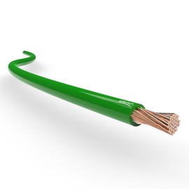 Auprotec Litze FLRy car electric wire, 0.75 mm², 1 mm², 1.5 mm², Length 5 m or 10 m, Green