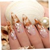 Baluue Flatback Crushed Diamond Nail Decoration Unique Ab Irregular Nail